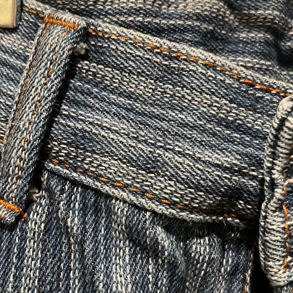 Pinstripe straight leg jeans - Picture 3 of 3